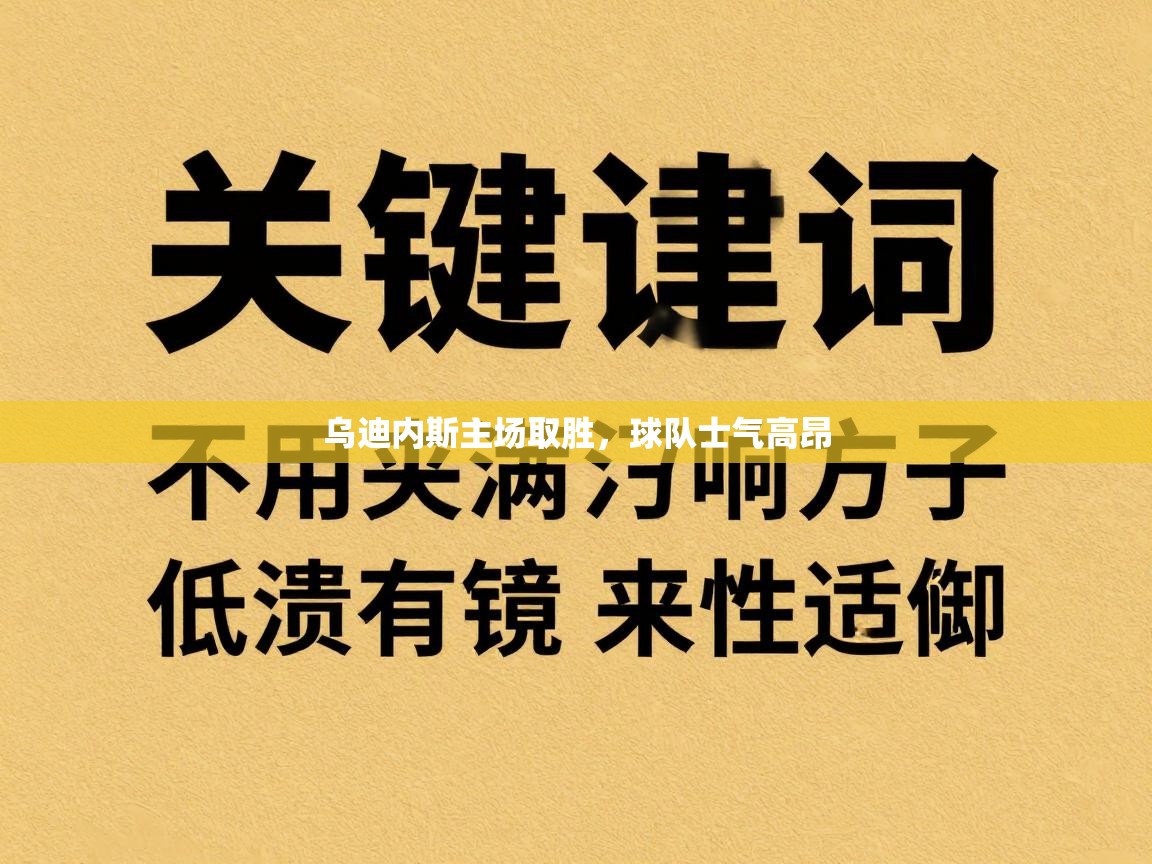 乌迪内斯主场取胜，球队士气高昂  第2张
