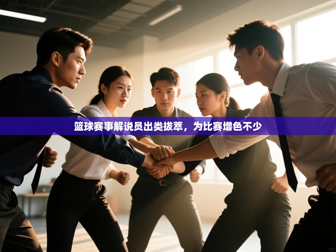 篮球赛事解说员出类拔萃，为比赛增色不少  第2张